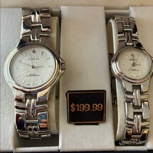 Geneva Watch Set for men/women